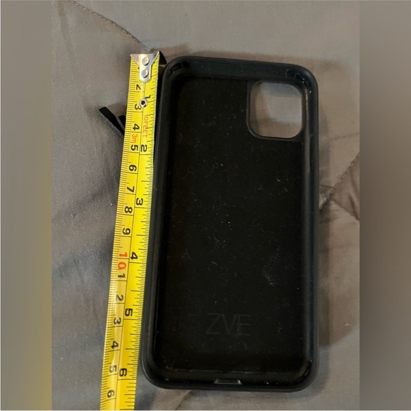 🌟3/25$ Side body cell phone vegan pebbled leather black walletdetachable straps - Picture 7 of 9